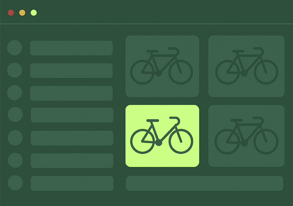 Illustration für einen Fahrradvergleich